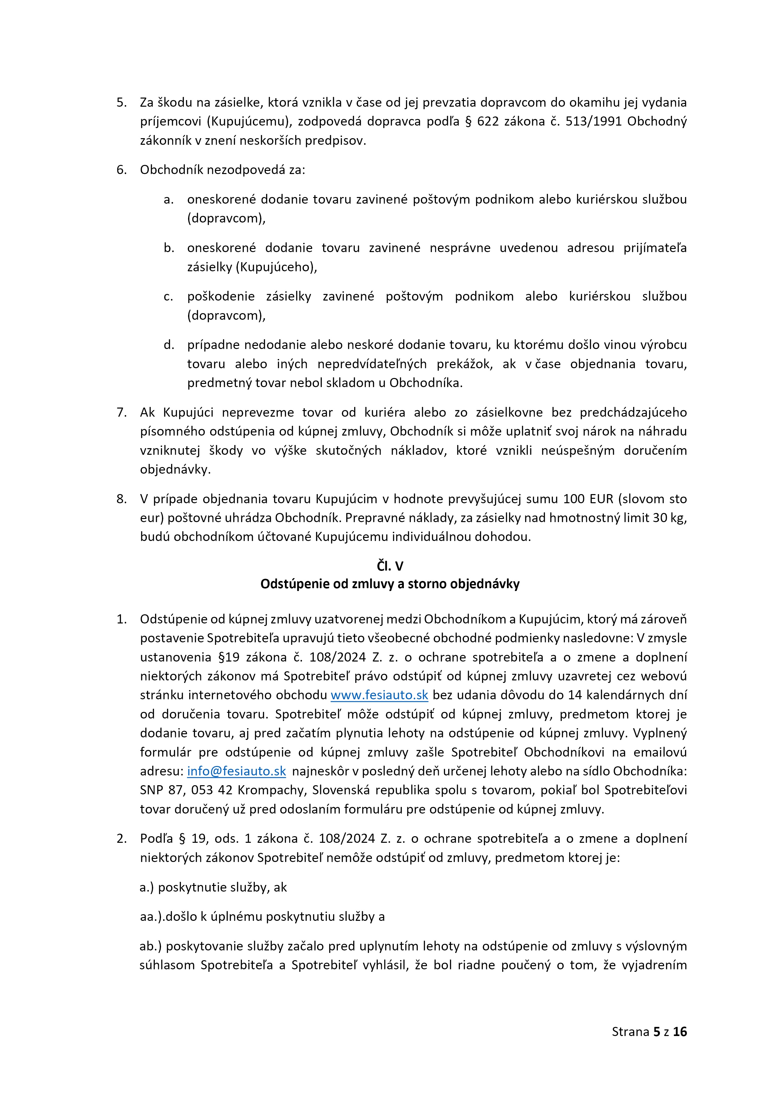 2024.07.01 - Obchodné podmienky pre spotrebiteľov www.fesiauto.sk e-shop (5)